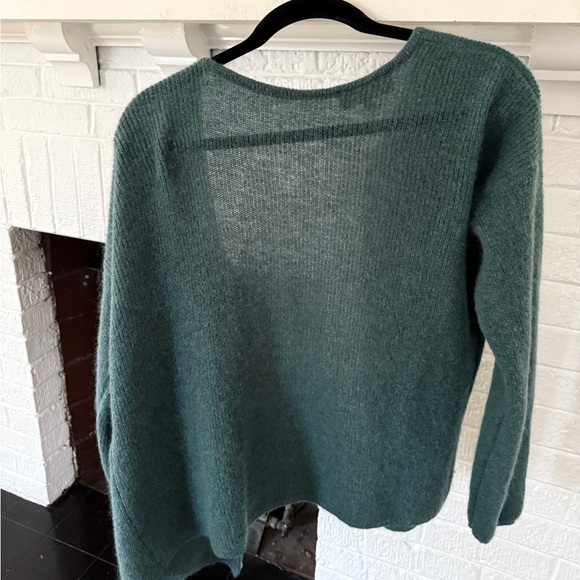 Sezane Teal Gaspard Cardigan - Picture 8 of 13